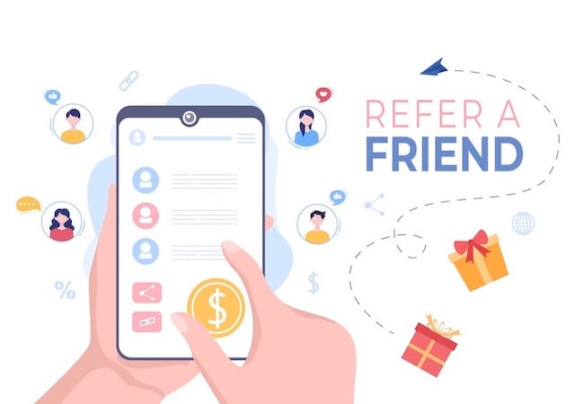 Refer friends and family