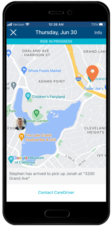 Get real-time updates and peace of mind