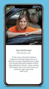 HopSkipDrive safety processes CareDriver profile 2